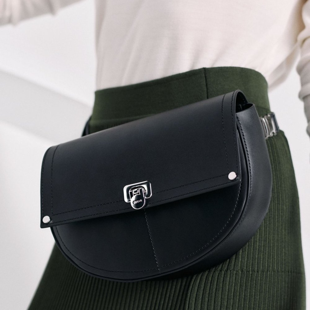 Premium Leather Convertible Crossbody/Belt bag